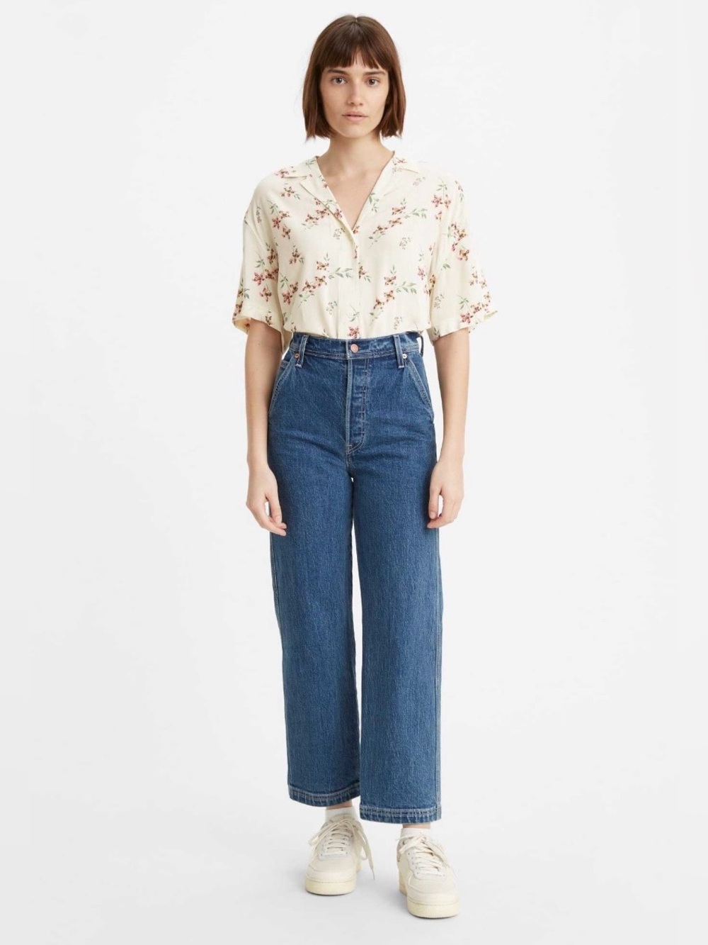 Levi's Ribcage Straight Ankle Utility Jeans 26